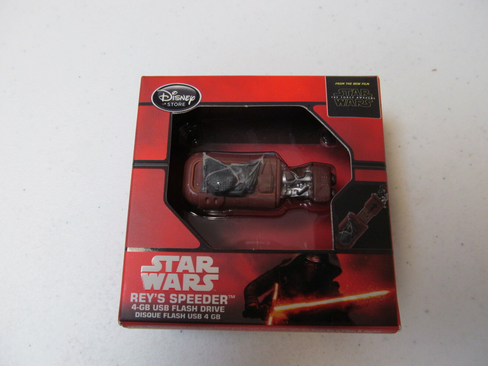 Rey\'s Speeder 4GB USB Flash Drive Disney Star Wars Force Awakens store memory