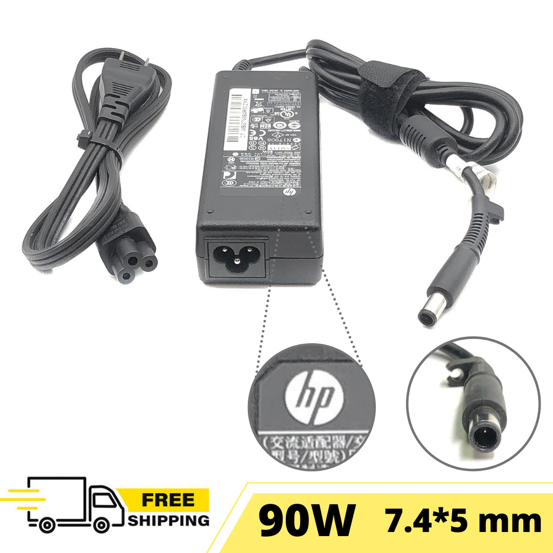 Genuine 90W Laptop Charger for HP Elitebook 8440P 8460P 8470P 8400 8500 8700