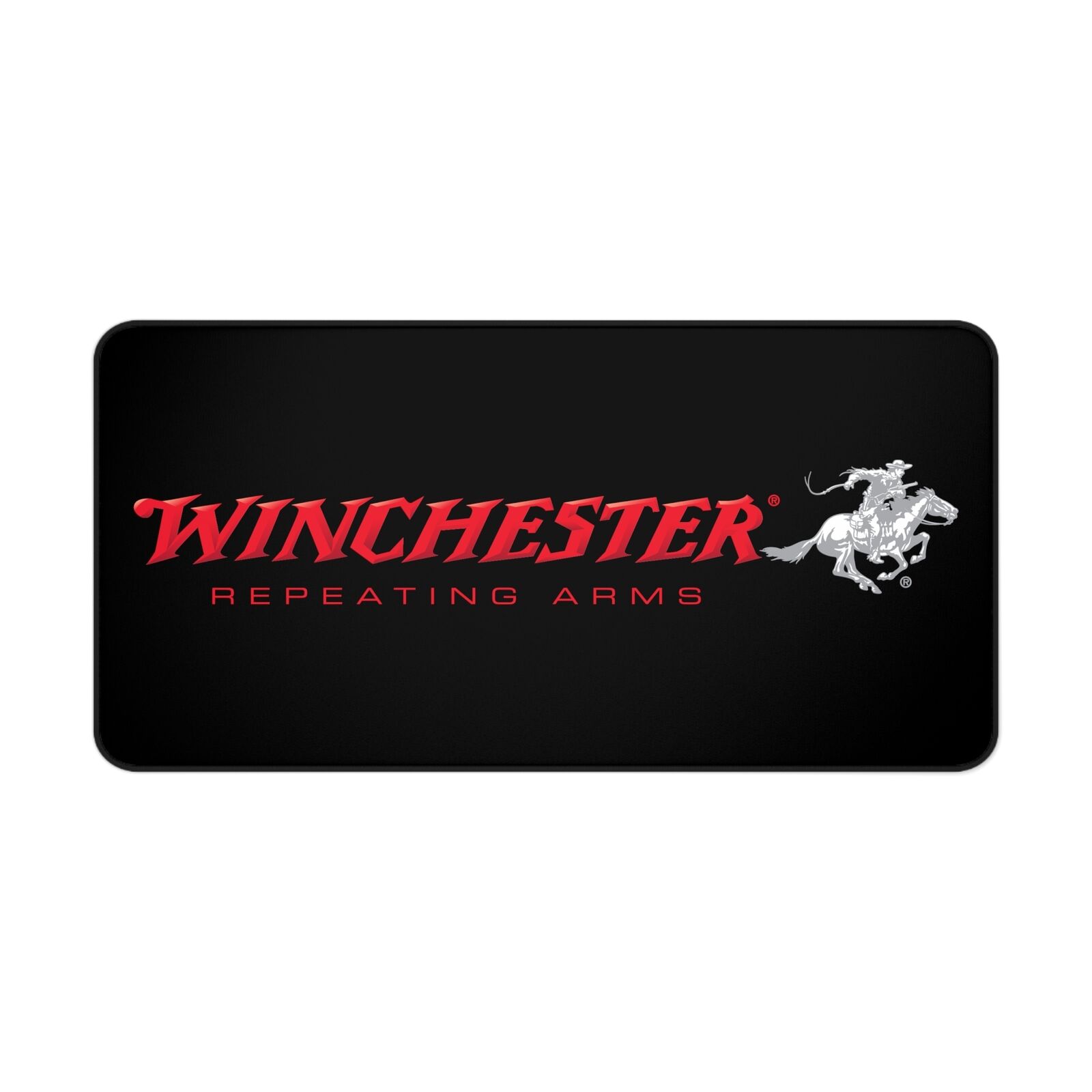 Winchester Repeating Arms Firearms - Custom Design - Premium Desk Mat Mouse Pad