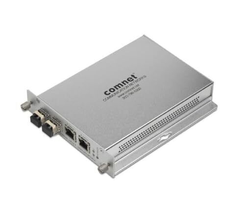 Comnet 4-Port 10/100Mbps Unmanaged Switch CNFE4FX2TX2US