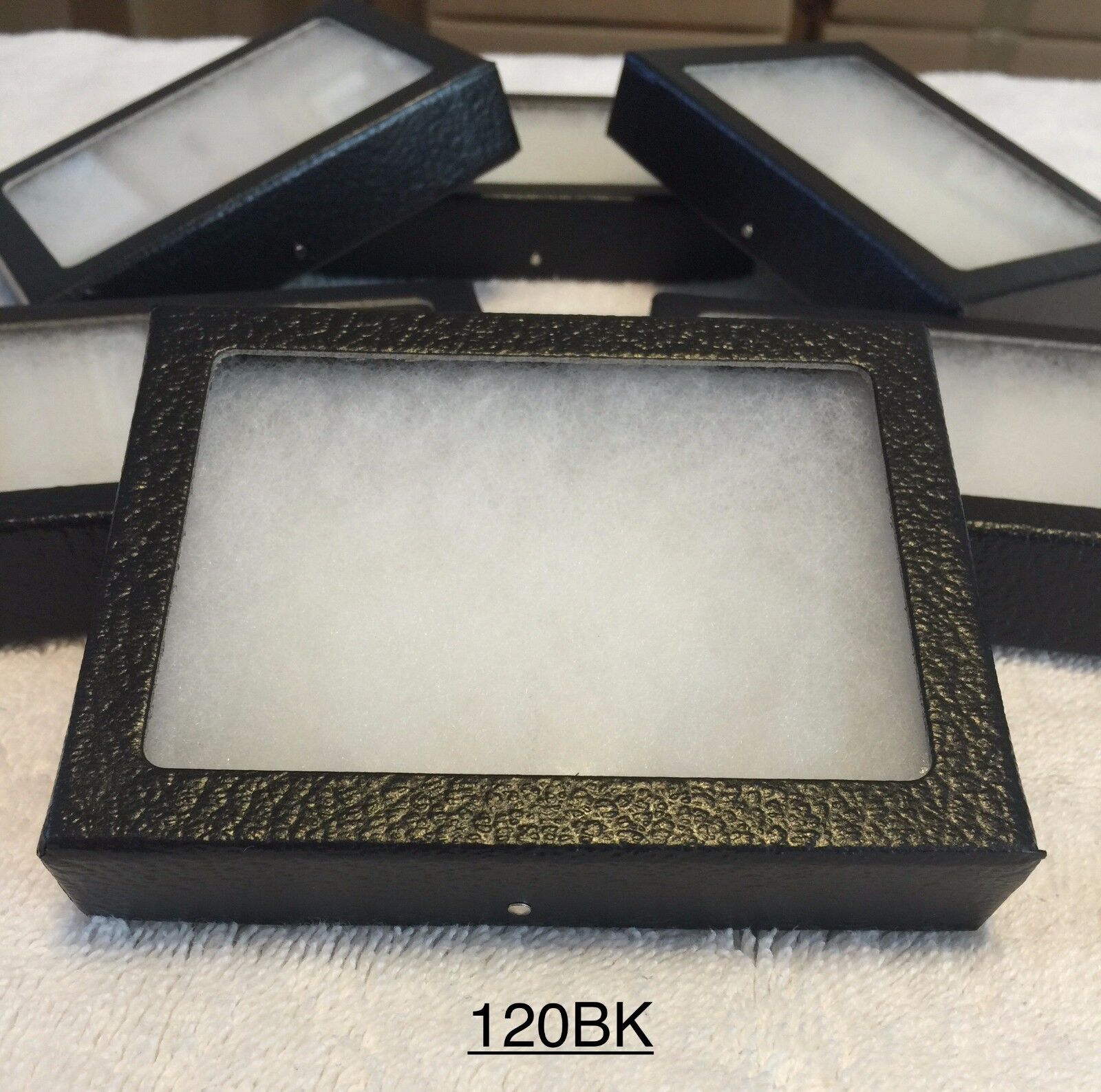 #120 (24) Riker Mount Display Case Shadow Box Frame Tray  4\