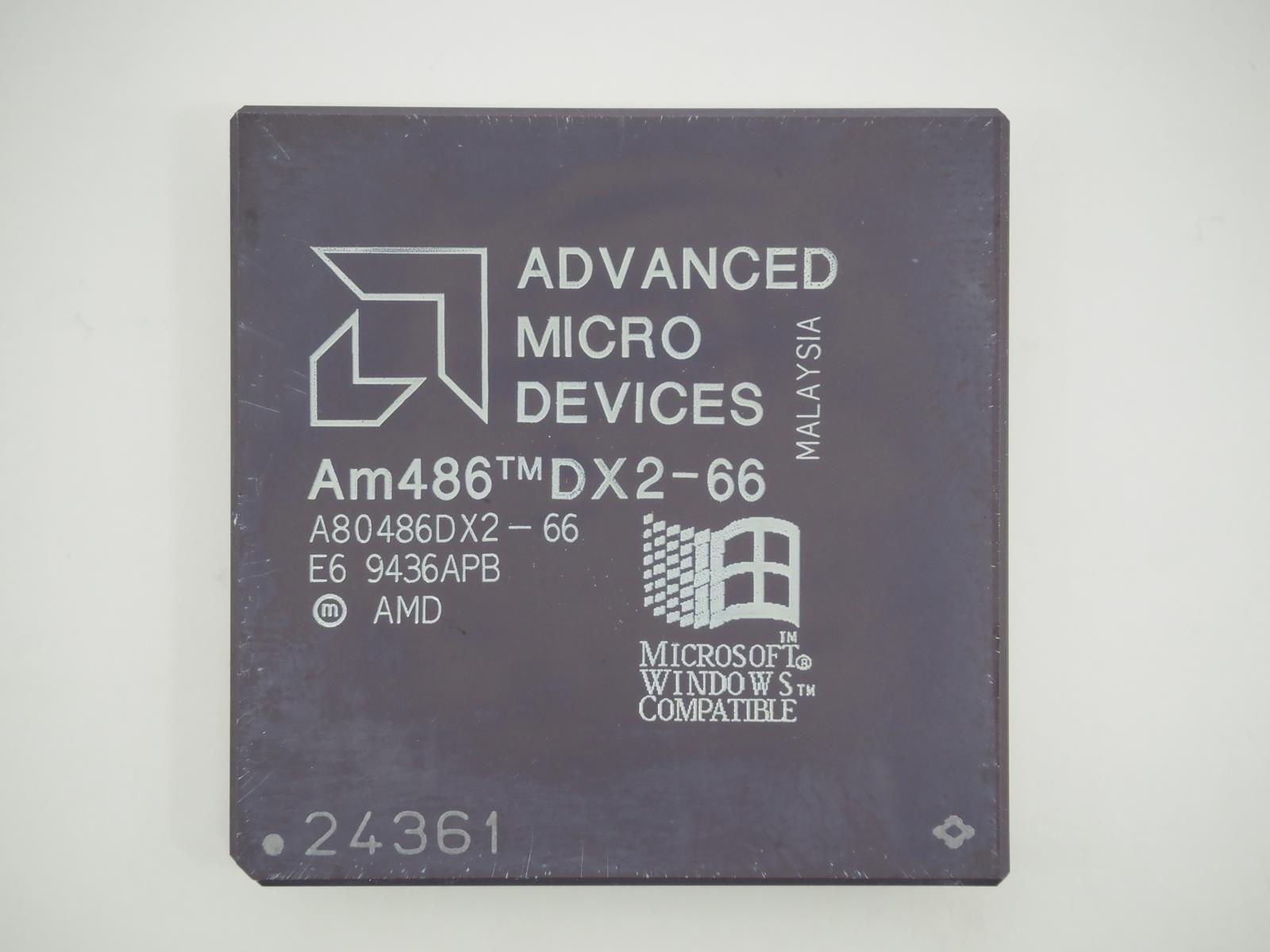 Vintage AMD AM486DX2-66 CPU Processor -Untested