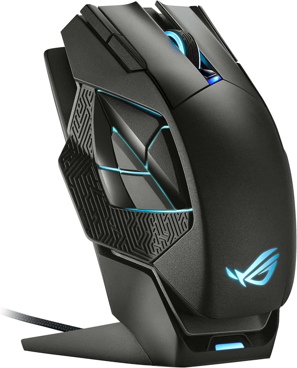 ROG Spatha X Wireless Gaming Mouse (Magnetic Charging Stand, 12 Programmable But