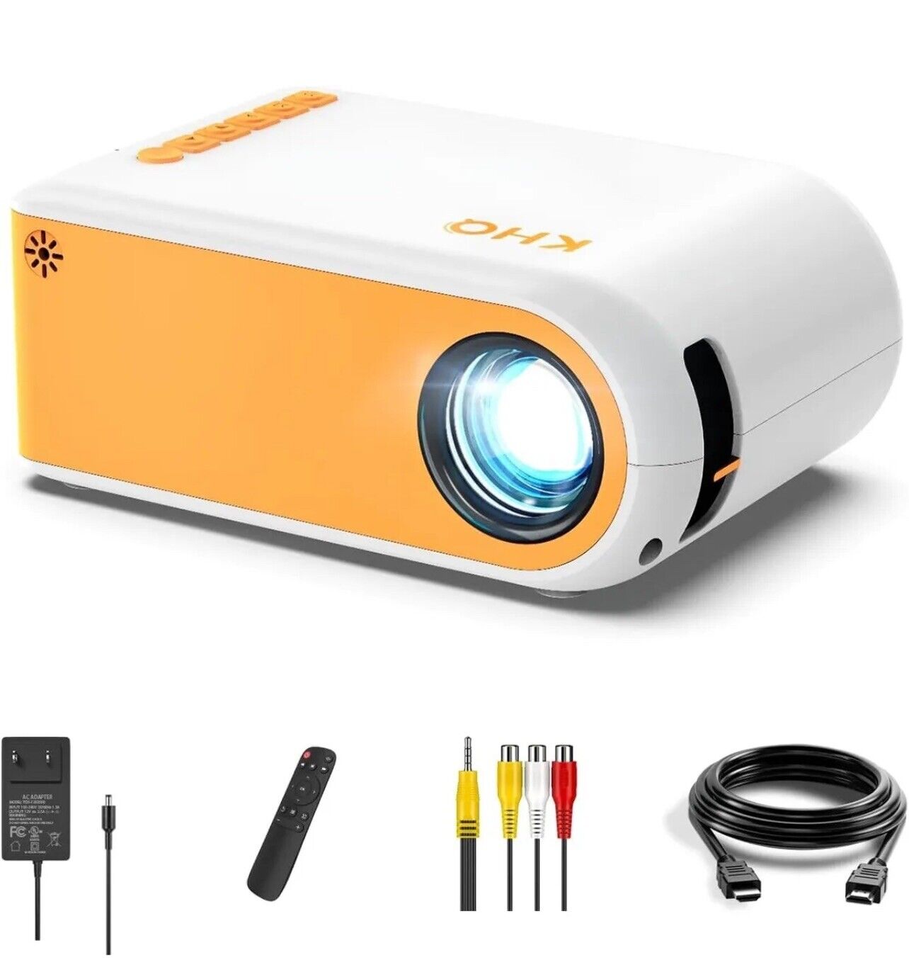 KHQ LED Mini Projector Home Cinema 1080P Full HD Kids Gift NEW