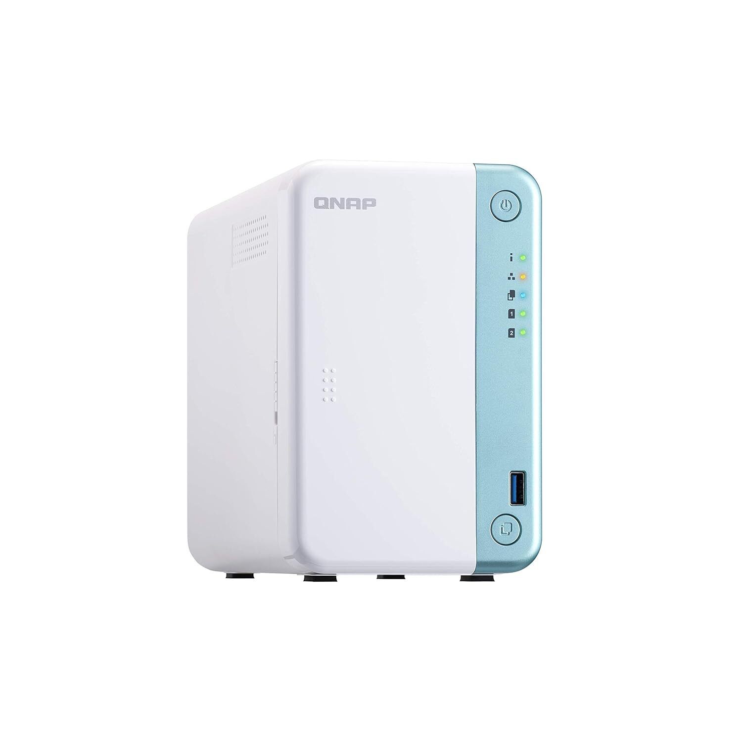 QNAP TS-251D-2G 2 Bay Home NAS with Intel Celeron J4005 CPU and One 1GbE Port