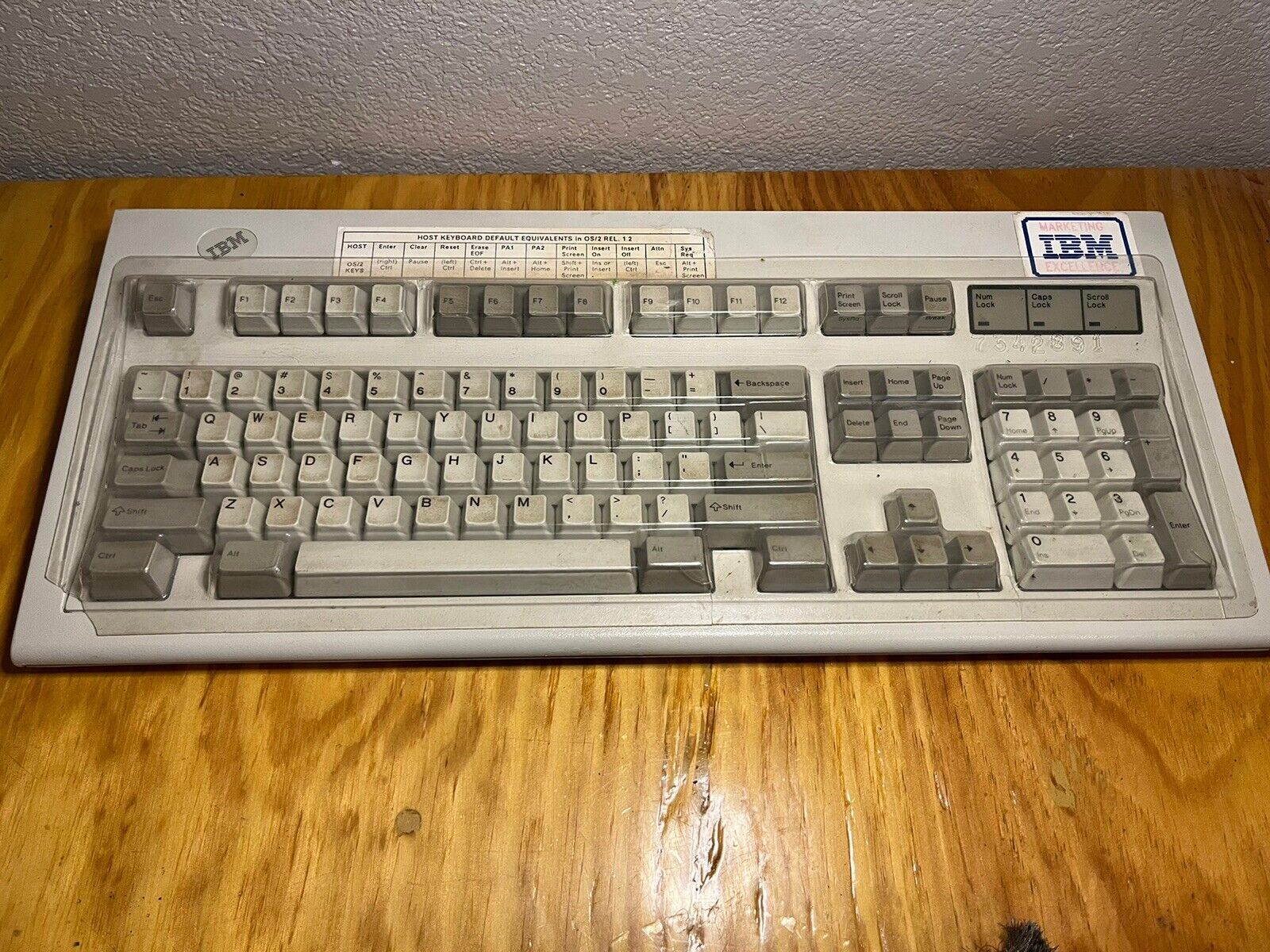 IBM Mechanical Keyboard 1391401 1990 USA Model M