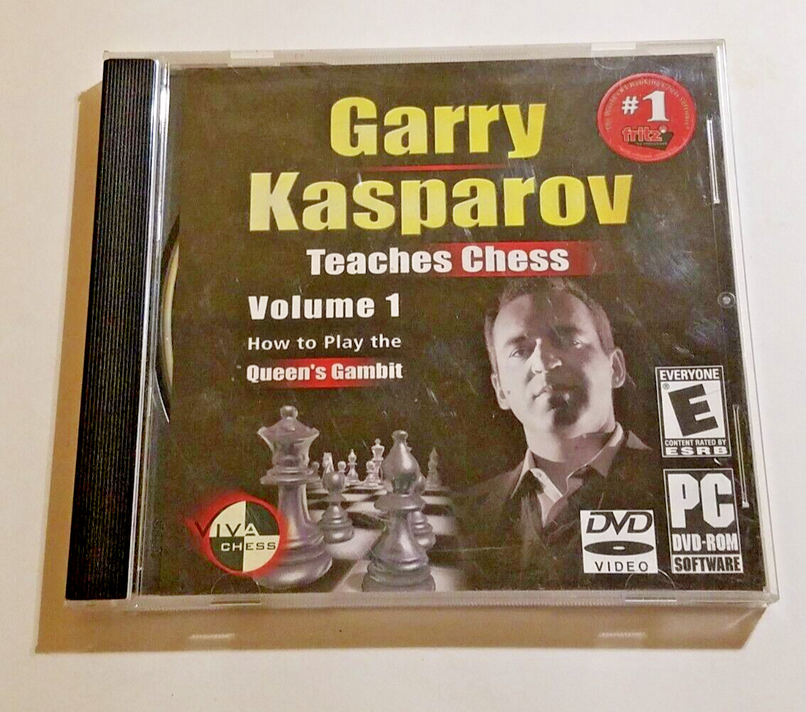 Garry Kasparov Teaches Chess Volume 1 The Queen's Gambit PC Game - Complete