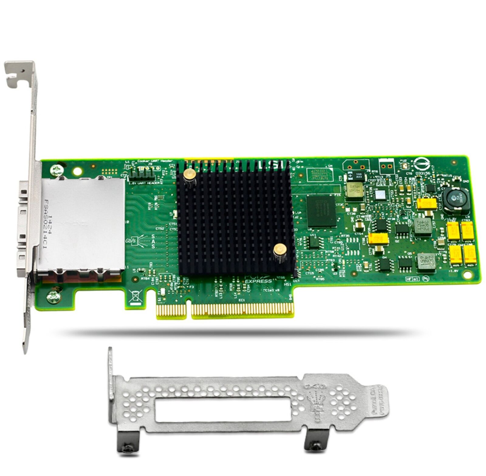 NEW LSI 9207-8e SAS 6Gb/s 8 Port PCI-E External JBOD HBA RAID Card SAS9207-8e