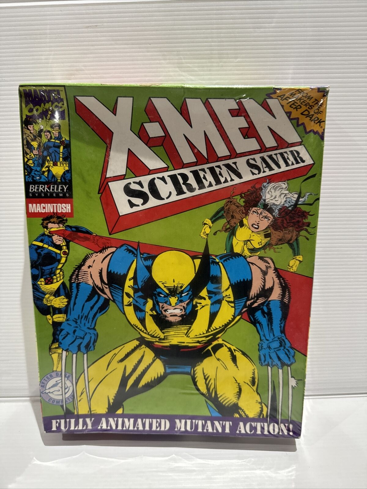 X-Men Marvel Screen Saver For Macintosh By Berkeley Systems After Dark 3.5 Disks