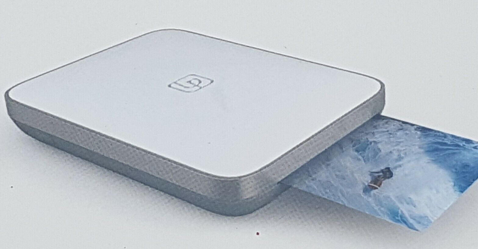  New Lifeprint 3X4.5 Portable Photo Printer Wifi iPhone Bluetooth White LP002-1