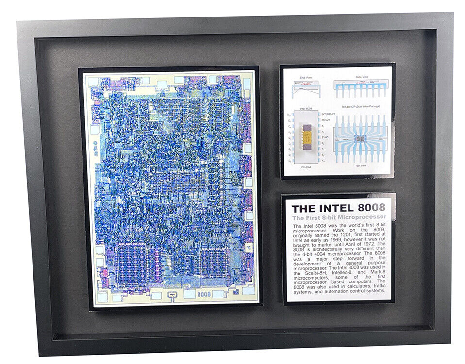 The Intel 8008 - The World's First 8-bit Microprocessor - C8008