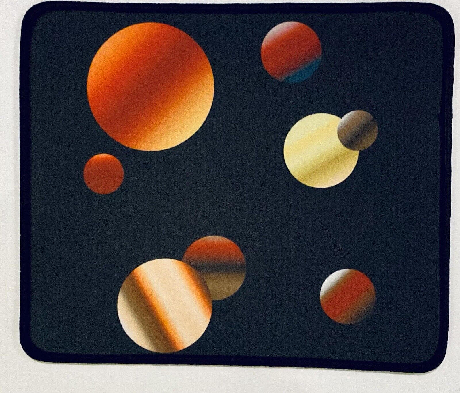 Graphic Orb Mouse Pad Rectangle Rubber Non-Slip Office or Gaming 9\