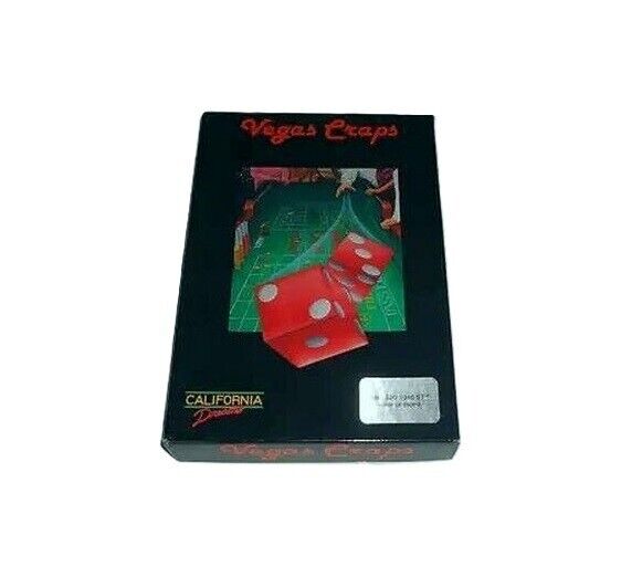 VERY RARE, Vegas Craps by California Dreams for Atari ST - NEW *MINT*  SEALED