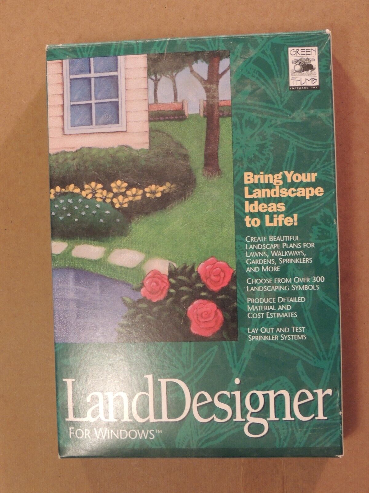 LandDesigner for Windows 3.1 by Green Thumb Software 3.5\