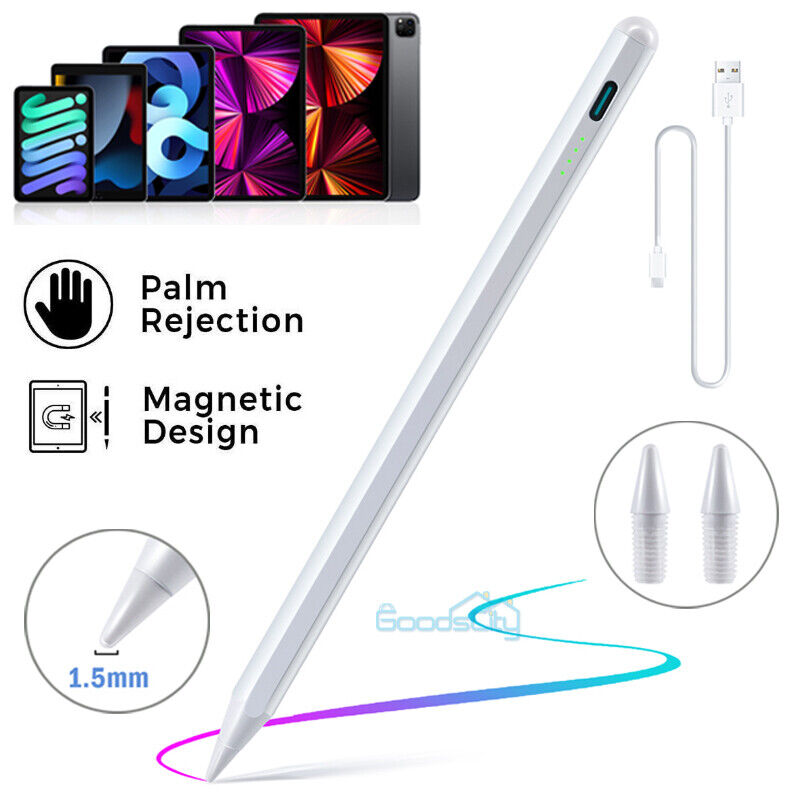 For Apple Pencil 1st 2nd Generation Pen Stylus iPad 6th 7th 8th 9th 10th Gen