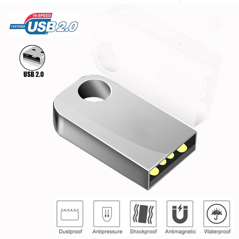 10 Pack USB 2.0 3.0 Flash Drive 64GB 32GB 16GB 8GB 4GB 2GB Data Mini USB Stick