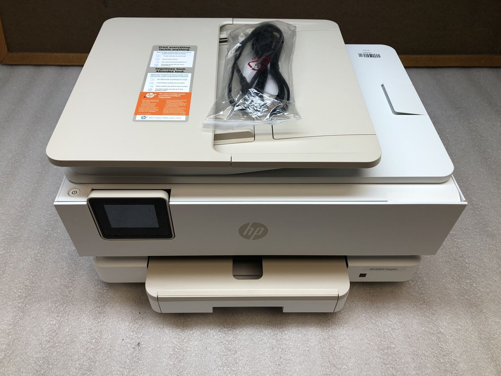 HP Envy Inspire 7955e Wireless Color AIO Printer Copier 575 pgs 100% Color Toner