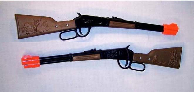 WESTERN LEVER RIFLE cowboy fun guns toy CAP gun NEW
