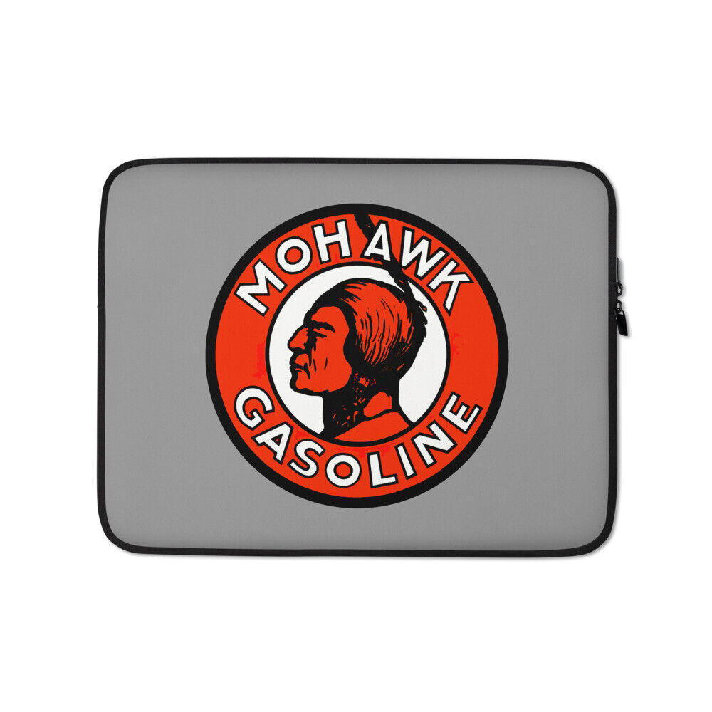 1930s / 1940s / 1950s Mohawk Gasoline Logo Custom Laptop Sleeve (13 or 15 inch)
