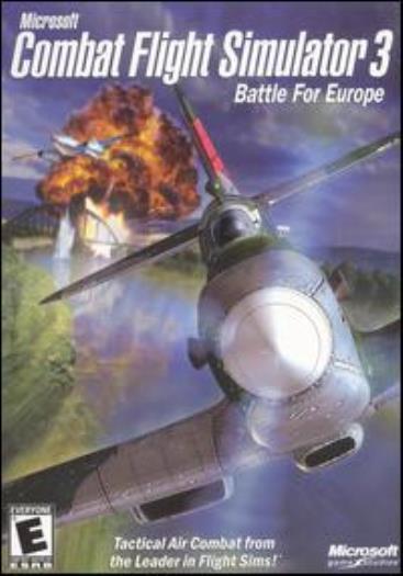 MS Combat Flight Simulator 3: Battle For Europe + Manual PC CD air pilots game