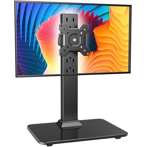 HUANUO Monitor Stand Holds up to 44lbs Freestanding VESA Monitor Mount for 13...