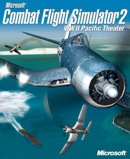 MS Combat Flight Simulator 2 WWII Pacific Theater PC CD fighter simulation game