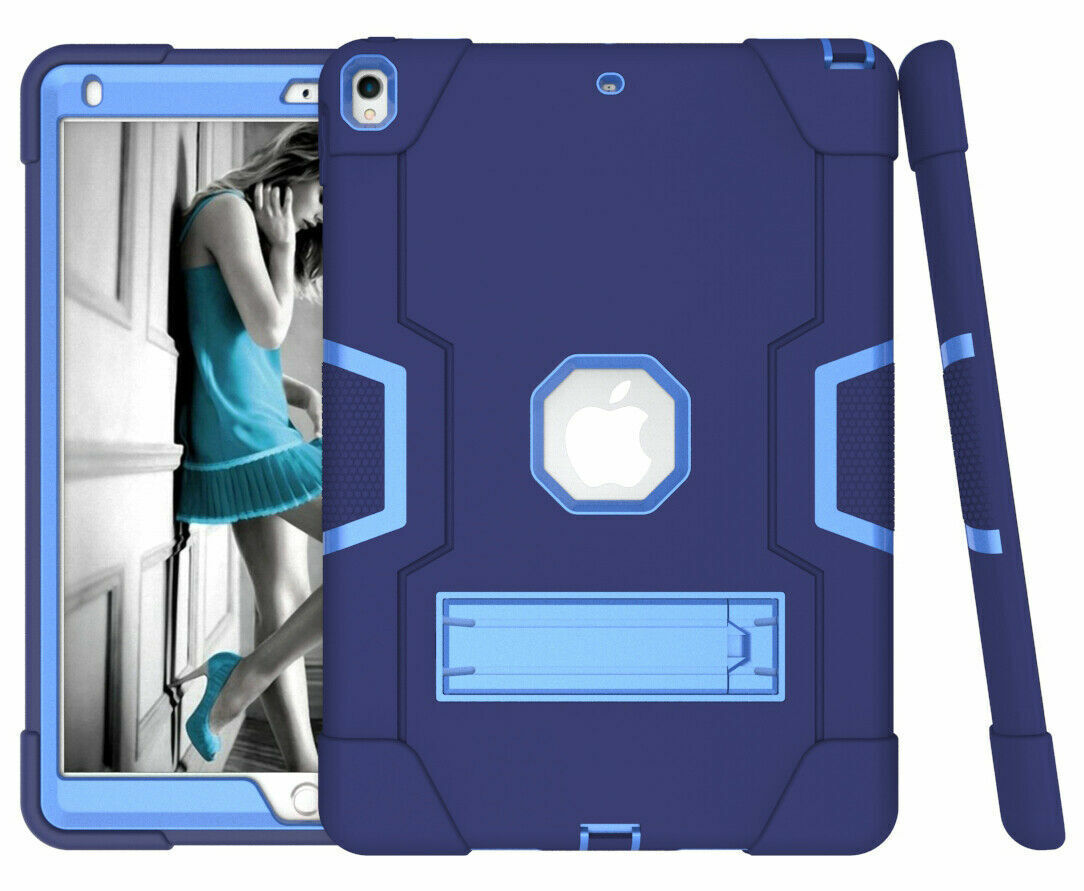 Shockproof Rugged Hard Armor Case Cover with stand for Ipad 7 7TH Gen 10.2 2019