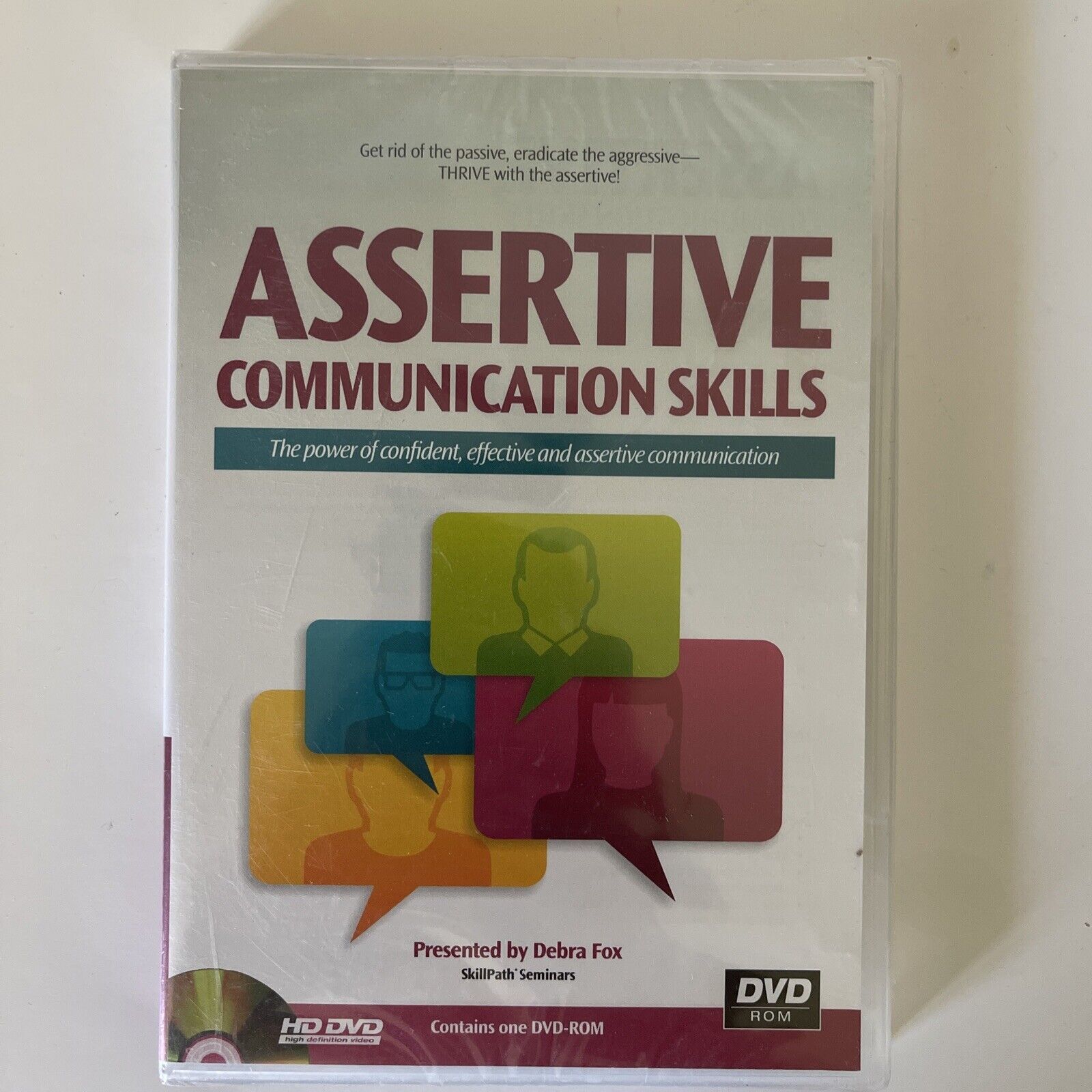 Assertive Communication Skills (DVD) New Sealed - Great Training - Sealed
