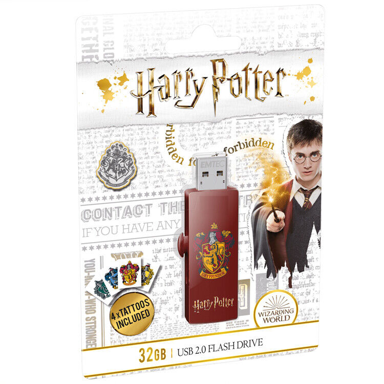 Emtec M730 Harry Potter Hogwarts Special Edition USB Drive - 32GB - USB 2.0™