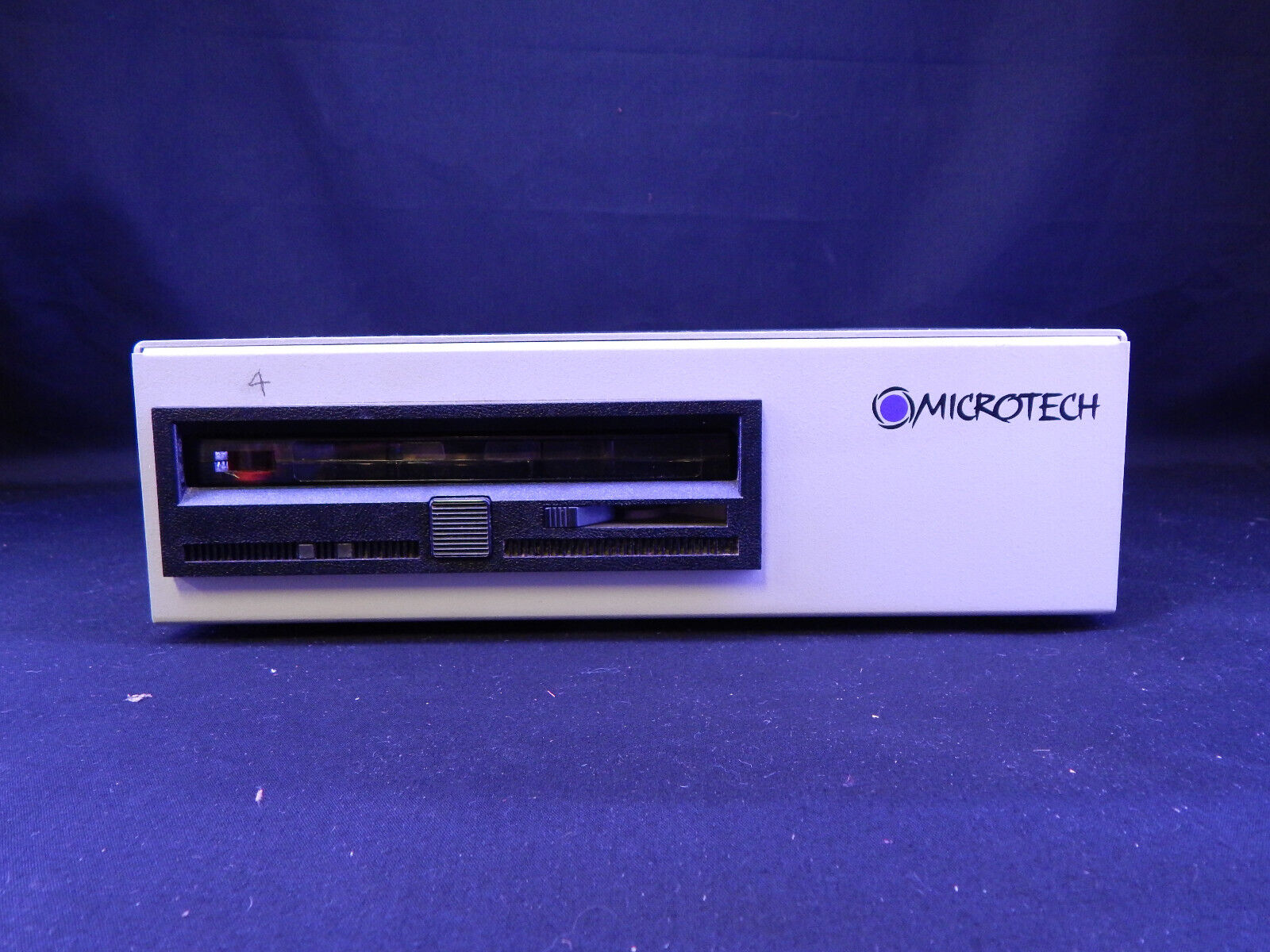 Microtech R45 Tape Cartridge Drive Reader External Vintage SCSI UNTESTED