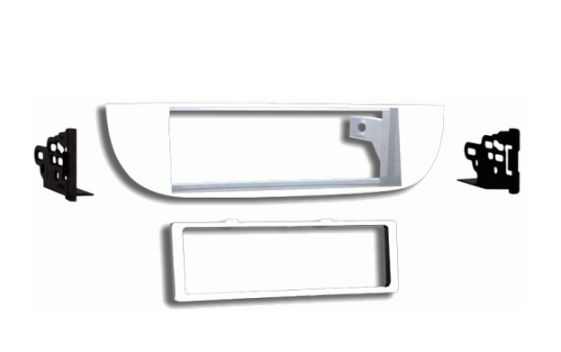 Metra 99-6515W Single DIN Bianco Car Dash Kit for Fiat 500 2012-Up, White
