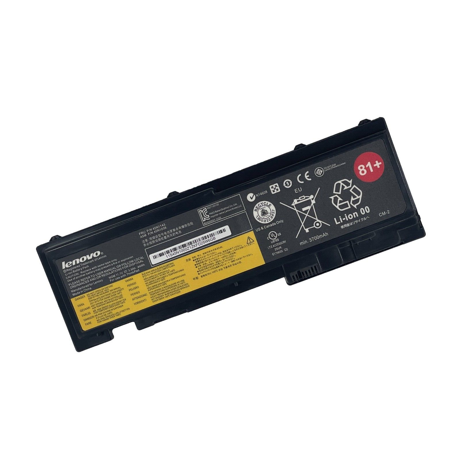 NEW OEM 44Wh Battery For Lenovo ThinkPad T430s T420s T420i 0A36287 42T4844 81+