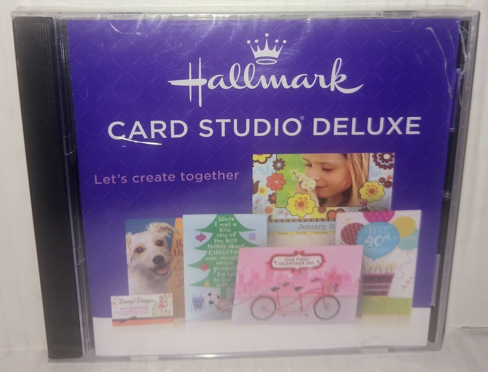 Hallmark Card Studio Deluxe Software CD ROM NWT 2015 Windows XP 7 8 10 Vista