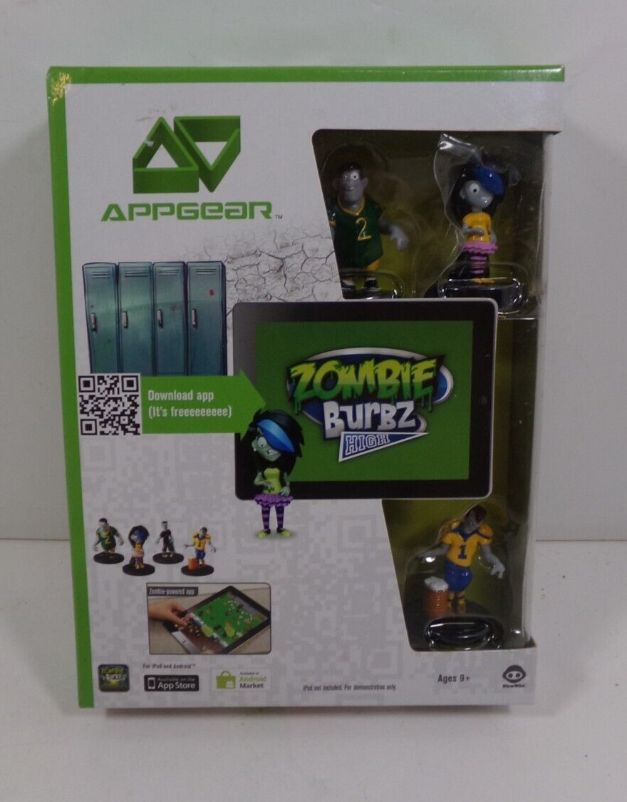APPGEAR Zombie Burbz High Mobile Application Game NIB new in box iPad Android