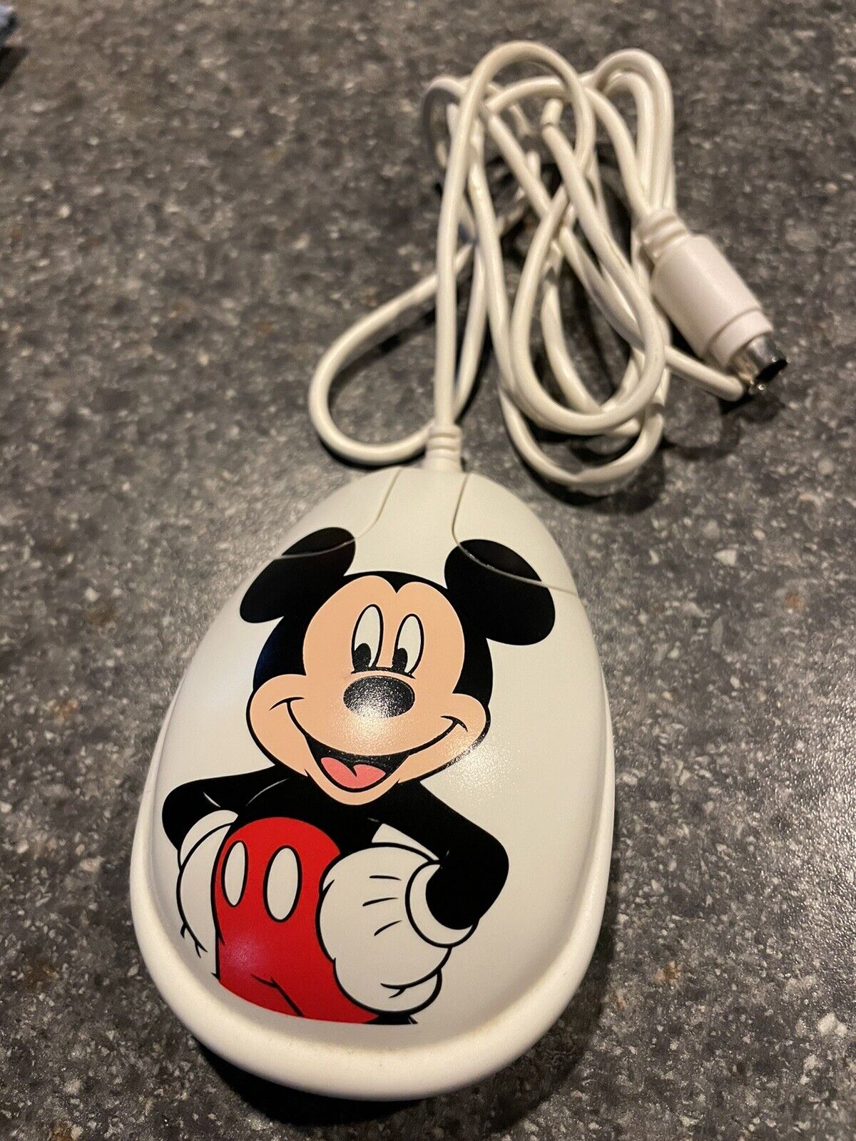 Vintage Walt Disney World  Disney Mickey Mouse Wired Computer Mouse