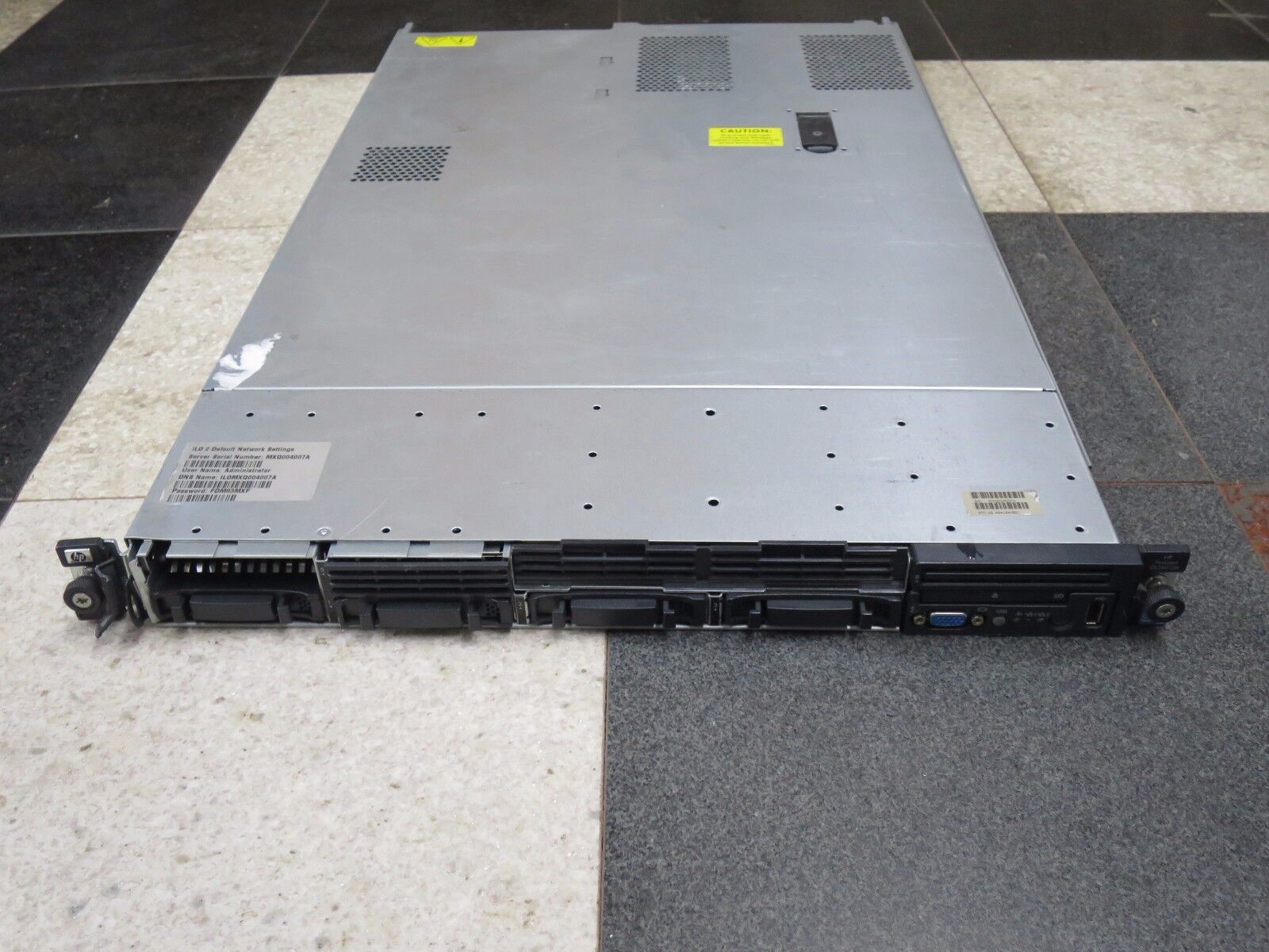 HP ProLiant DL360 G6 Server Quad-Core Xeon See Pictures of Detailed Screen Shots