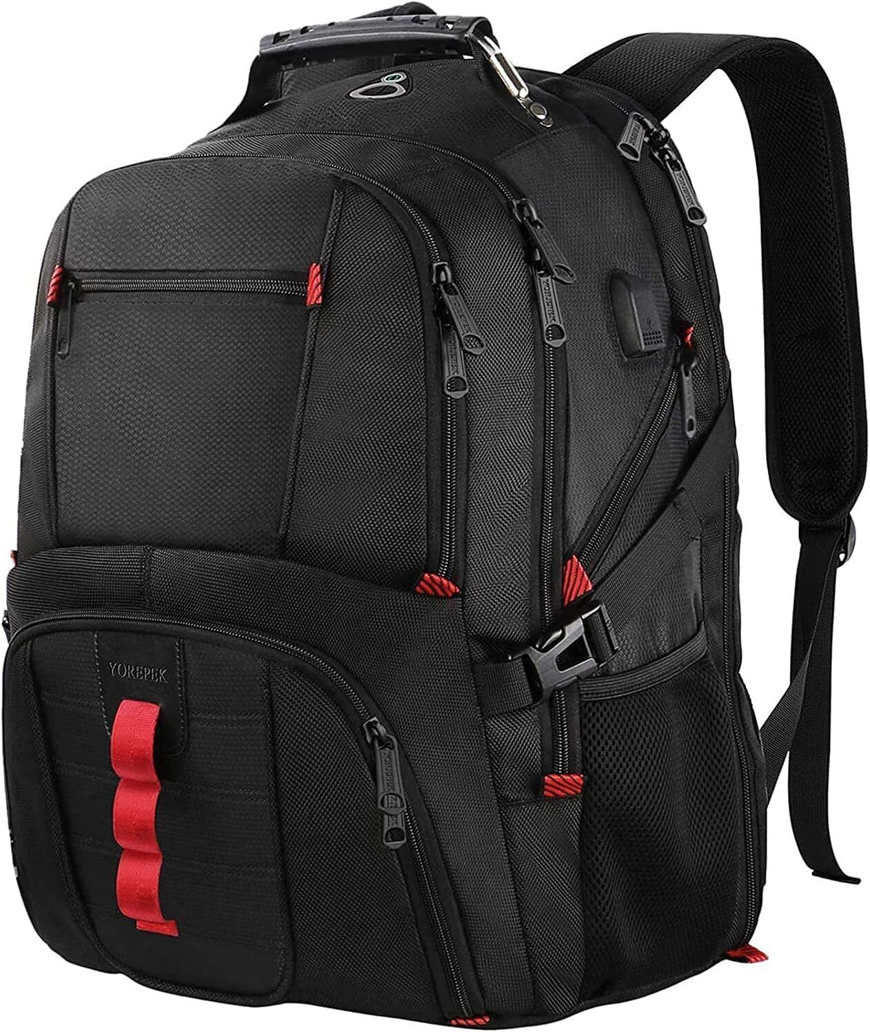 YOREPEK Laptop Backpack for Men, Large 17 Inch Durable Travel Water... 