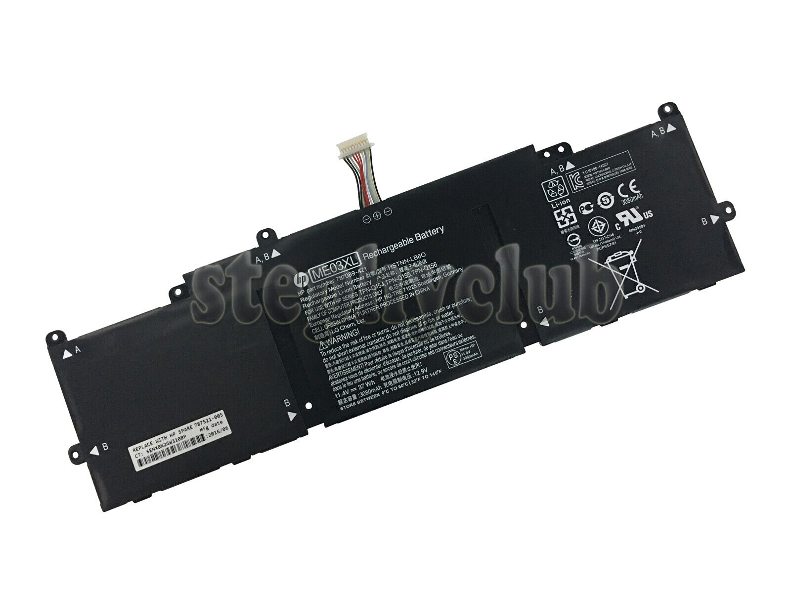 Genuine ME03XL Battery for HP Stream 11 13-C010NR Notebook 787521-005 HSTNN-UB6M