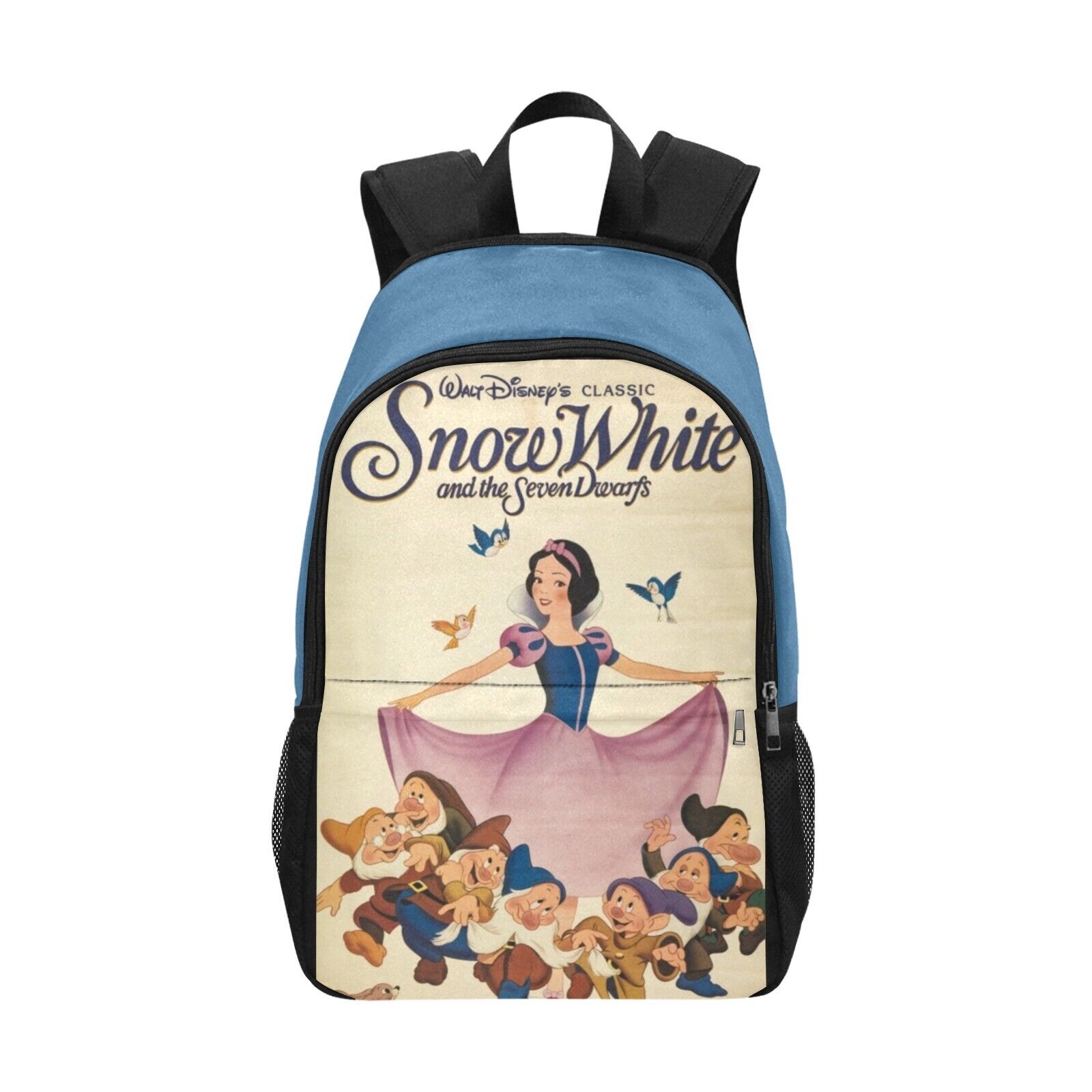 Disney Snow White Seven Dwarfs Adult Backpack, Retro Backpack, Laptop Backpack