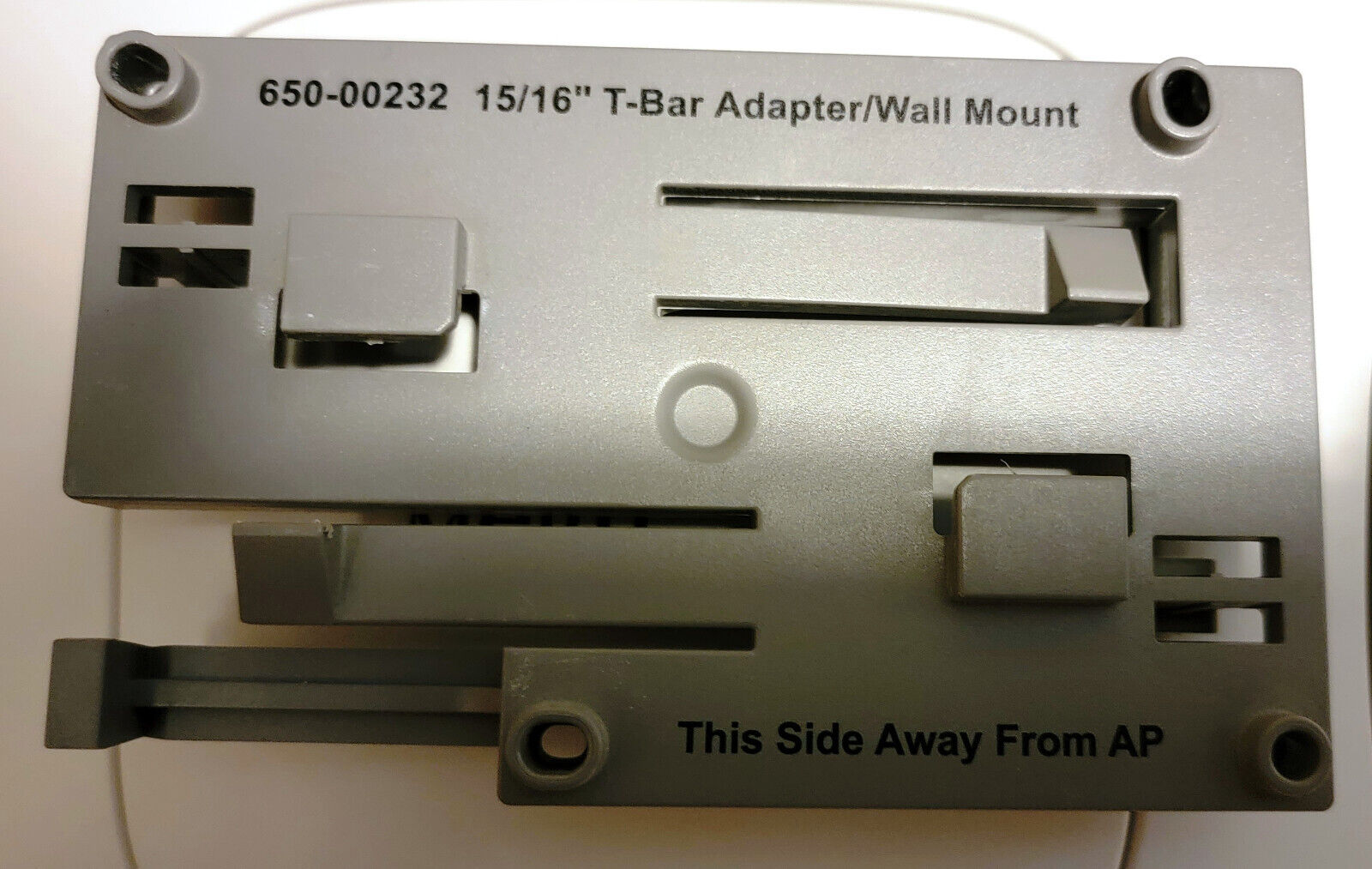 Fortinet Meru Access Point AP 650-00232 15/16” T-bar Adapter/Wall Mount Bracket