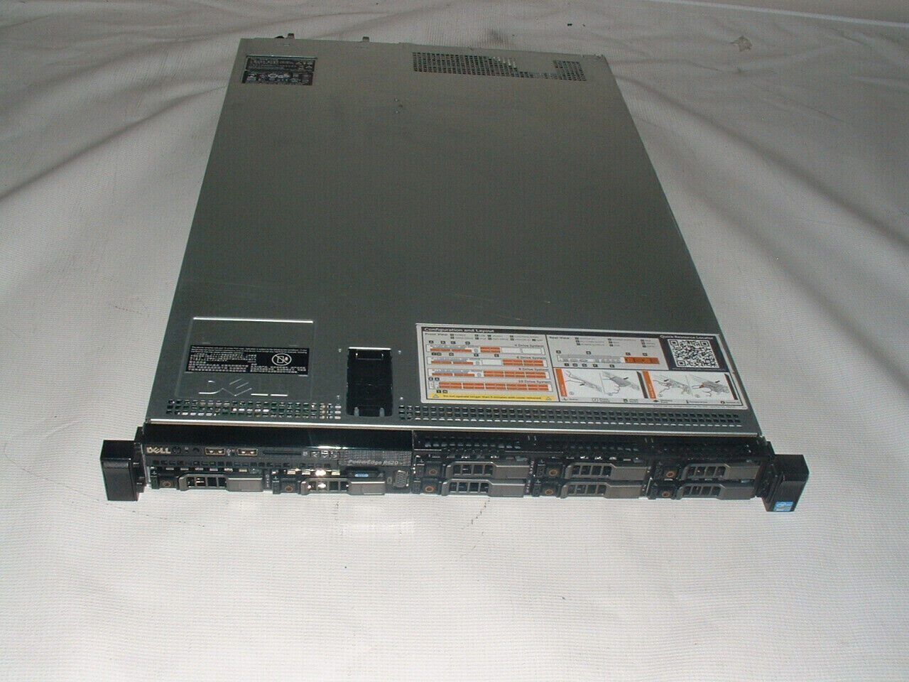 Dell Poweredge R620 8-Bay 2x E5-2690 2.9ghz 16-Cores / 192gb / H710 / 8x Trays
