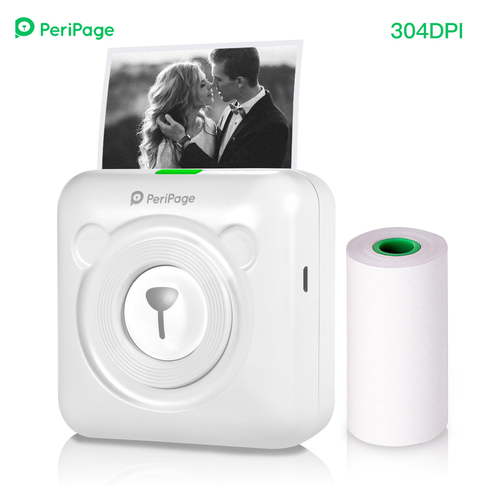 PeriPage A6 Mini Pocket Printer HD 304DPI Wireless BT Thermal Printer T0H6