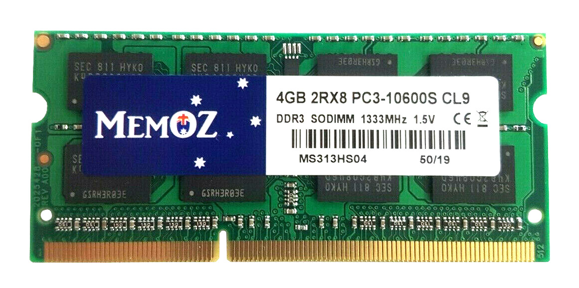 4GB RAM for Apple Macbook Pro iMac MacMini 2010 2011 DDR3 1333MHz PC3 Memory