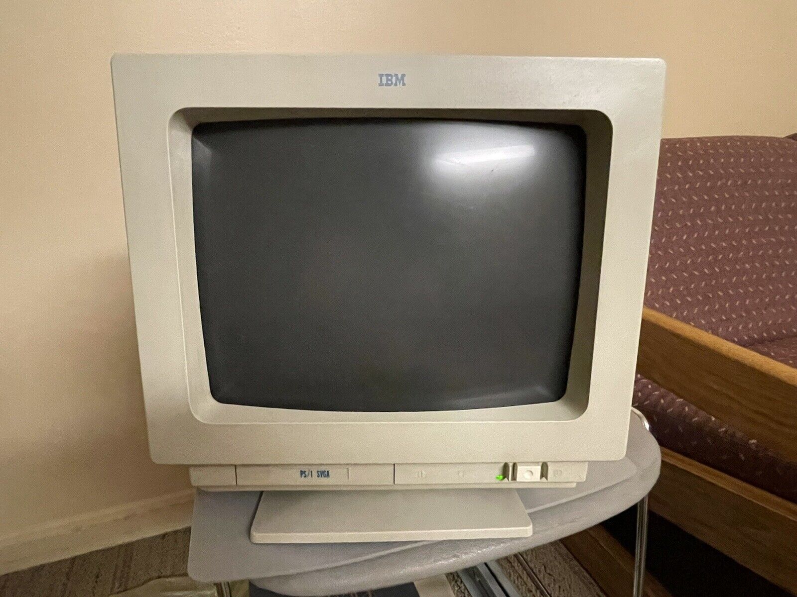 IBM SVGA CRT Monitor Vintage PS/2