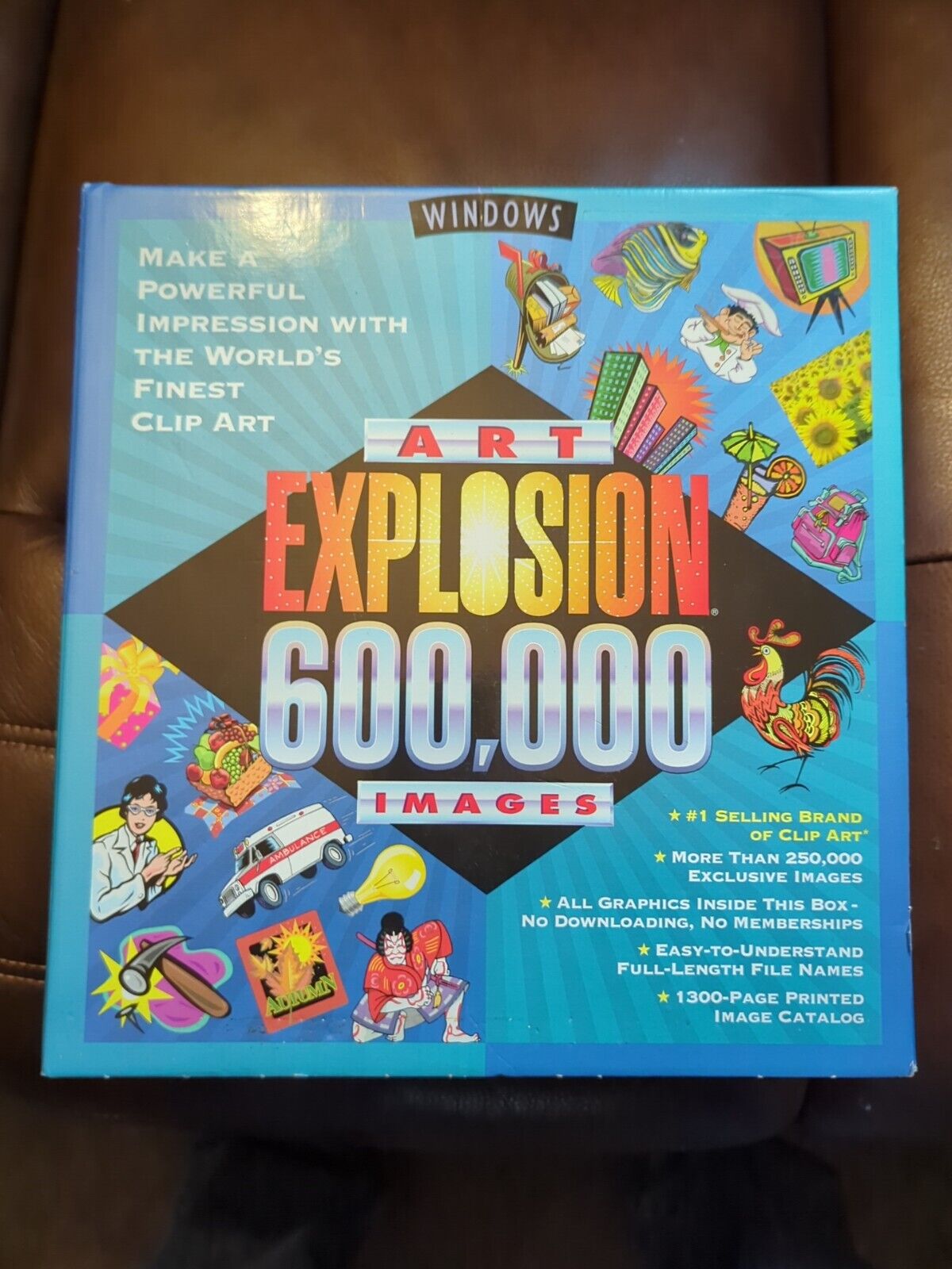 Windows Art Explosion Clip Art Graphic Designer 17 CDs 600,000 Images