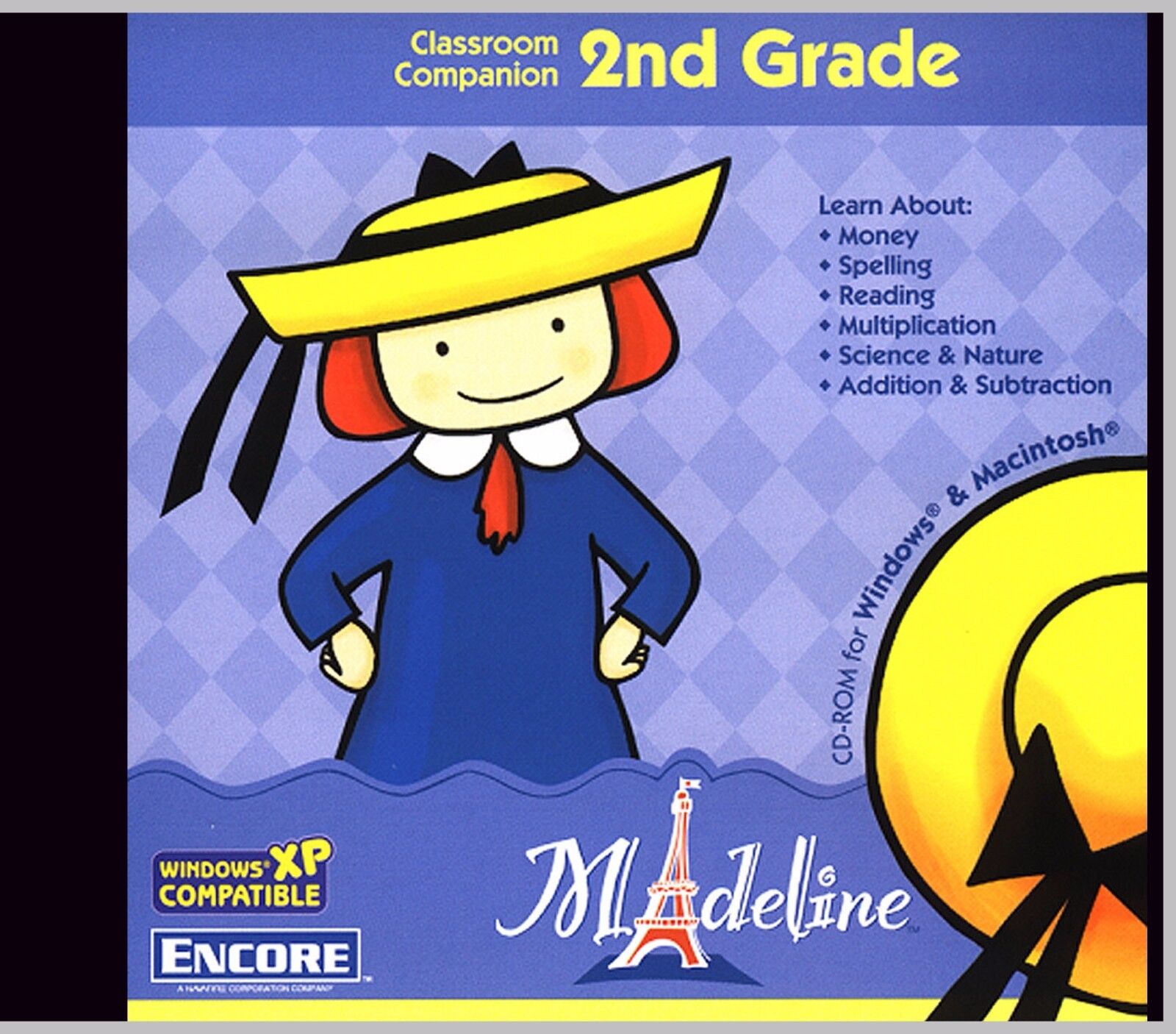 MADELINE 2nd GRADE. BRAND NEW PC.  LEARNING MADE FUN. SHIPS FAST and SHIPS FREE.