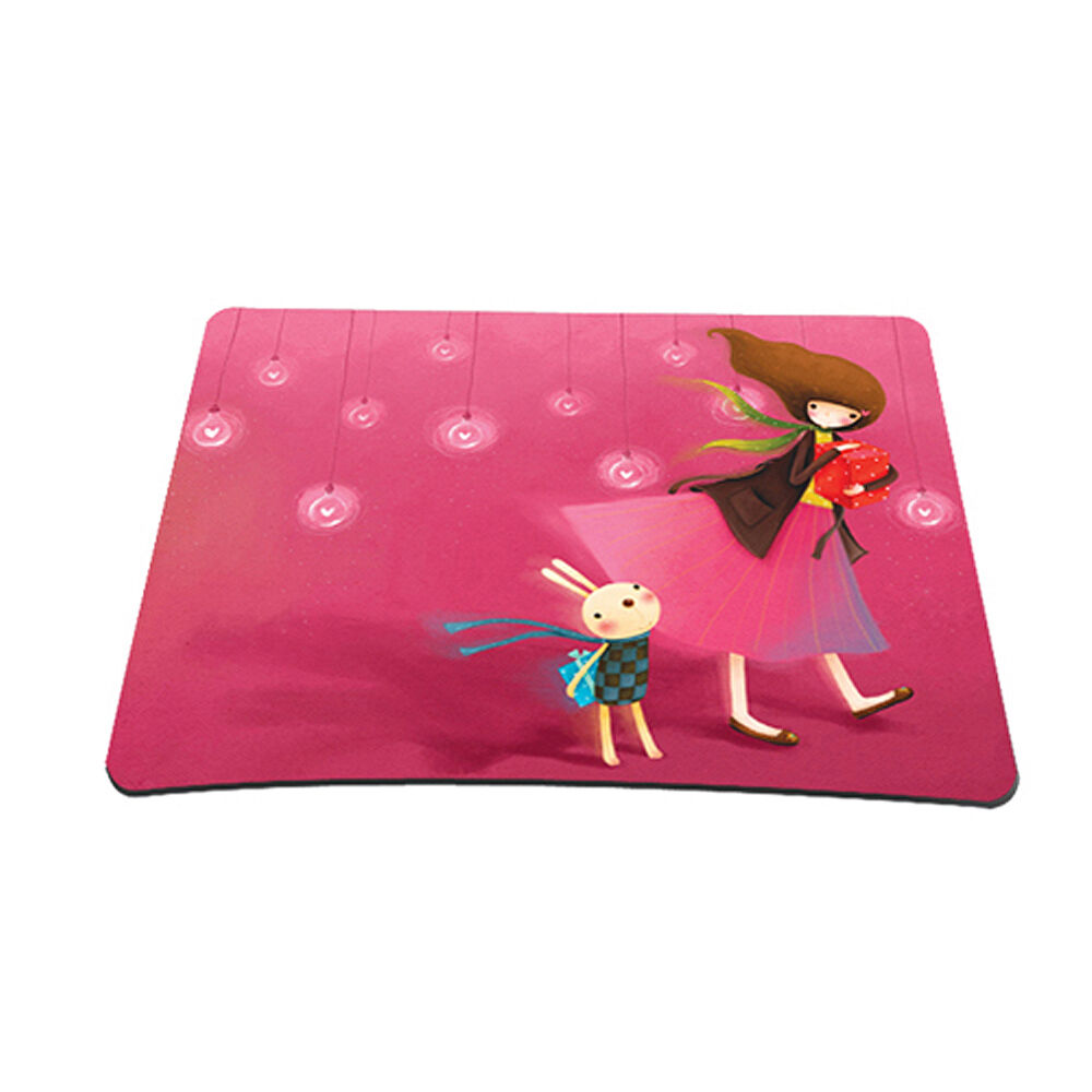 Soft Neoprene Gaming Mouse Pad Laptop Computer PC Optical MousePad 8.5