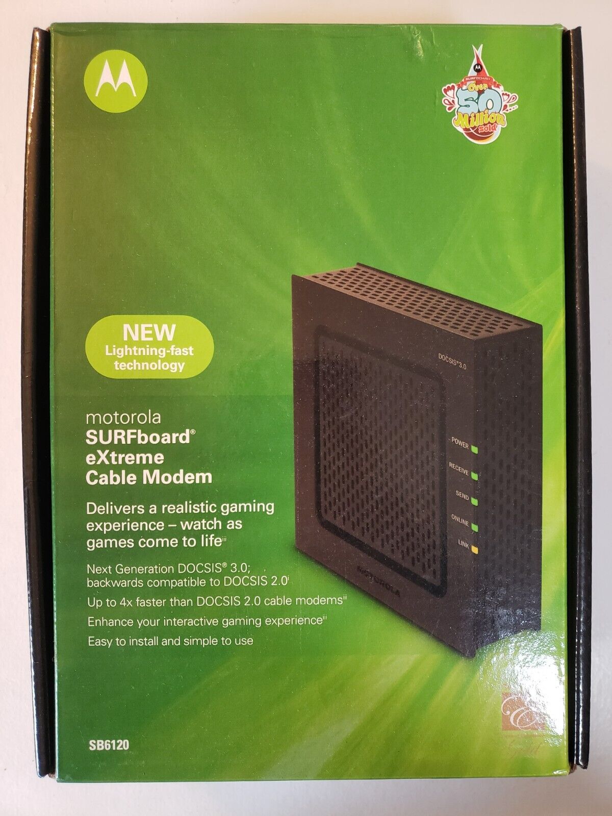 Motorola SURFboard eXtreme Cable Modem SB6120 (557040-003) - IN BOX