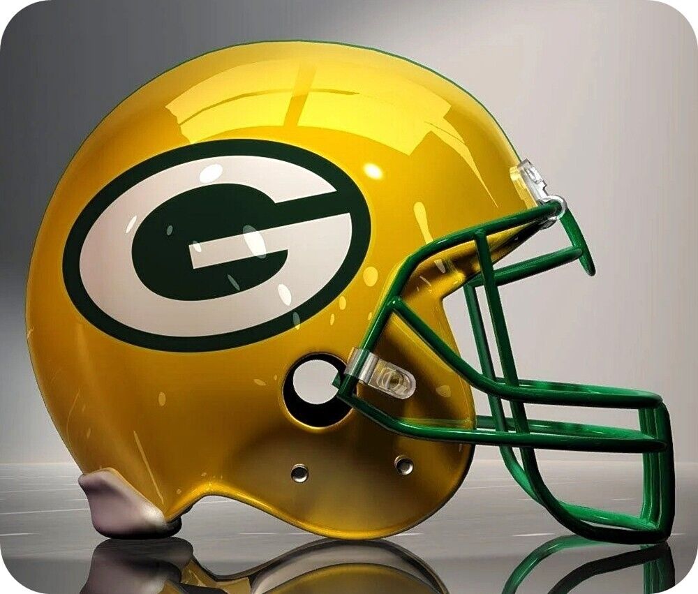 Green Bay Packers Helmet Computer / Laptop Mouse Pad