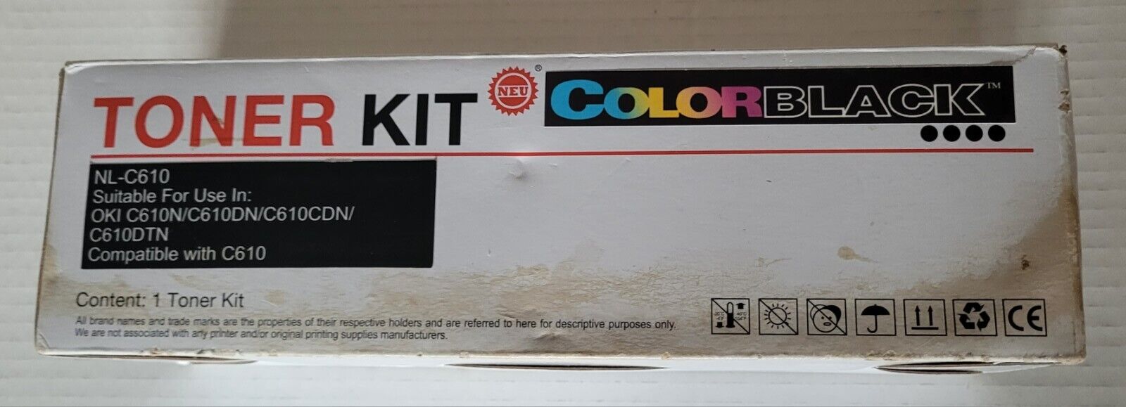 Toner Kit NEU Color Black Compatible NL-C610